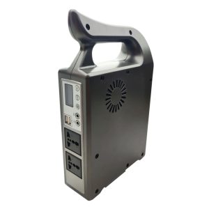 پاوربانک مدل مولتی 300W کمپینگ 12v-220v طرح چراغ قوه ظرفیت 25000 میلی آمپر ساعت