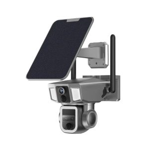 دوربین مداربسته تحت شبکه مدل Y7 خورشیدی 4G، قابلیت بزرگنمایی دیجیتال، دید در شب، ماسک محدوده حریم شخصی، قابلیت ضبط صدا، شیار کارت حافظه، قابلیت چرخش Tilt، قابلیت چرخش Pan، زاویه دید 120 درجه، رزولوشن تصویر QHD